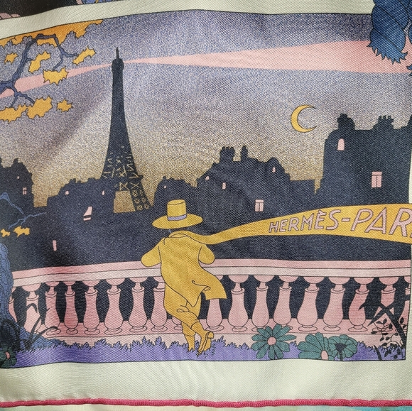 Vintage Hermes Silk Scarf - Picture 3 of 8